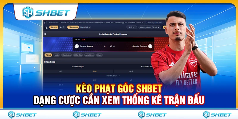Kèo Phạt Góc SHBET – Dạng Cược Cần Xem Thống Kê Trận Đấu 1 Các bước soi kèo phạt góc SHBET chính xác nhất