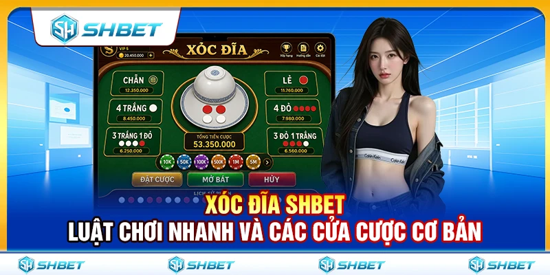 Bảng quy định tỷ lệ trả thưởng xóc đĩa SHBET 