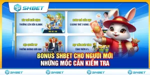 Bonus SHBET Cho Người Mới – Những Mốc Cần Kiểm Tra