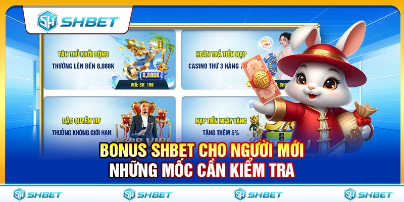 Bonus SHBET Cho Người Mới – Những Mốc Cần Kiểm Tra 1 Bonus SHBET Cho Người Mới – Những Mốc Cần Kiểm Tra