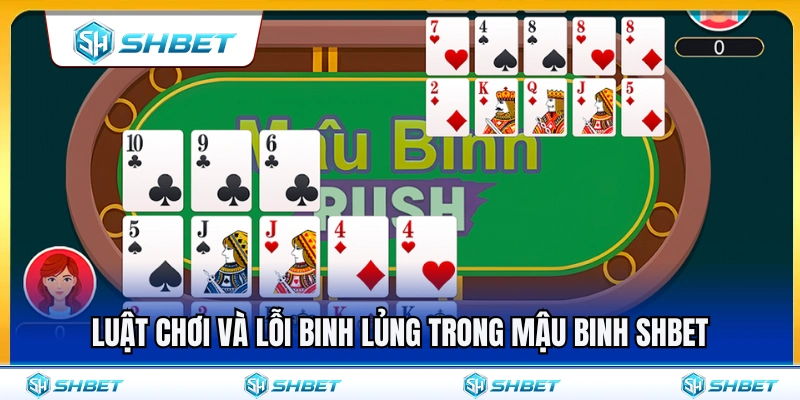 Quy tắc cược cùng lỗi binh lủng mậu binh SHBET 